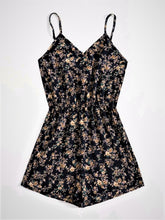 Flower Print Romper