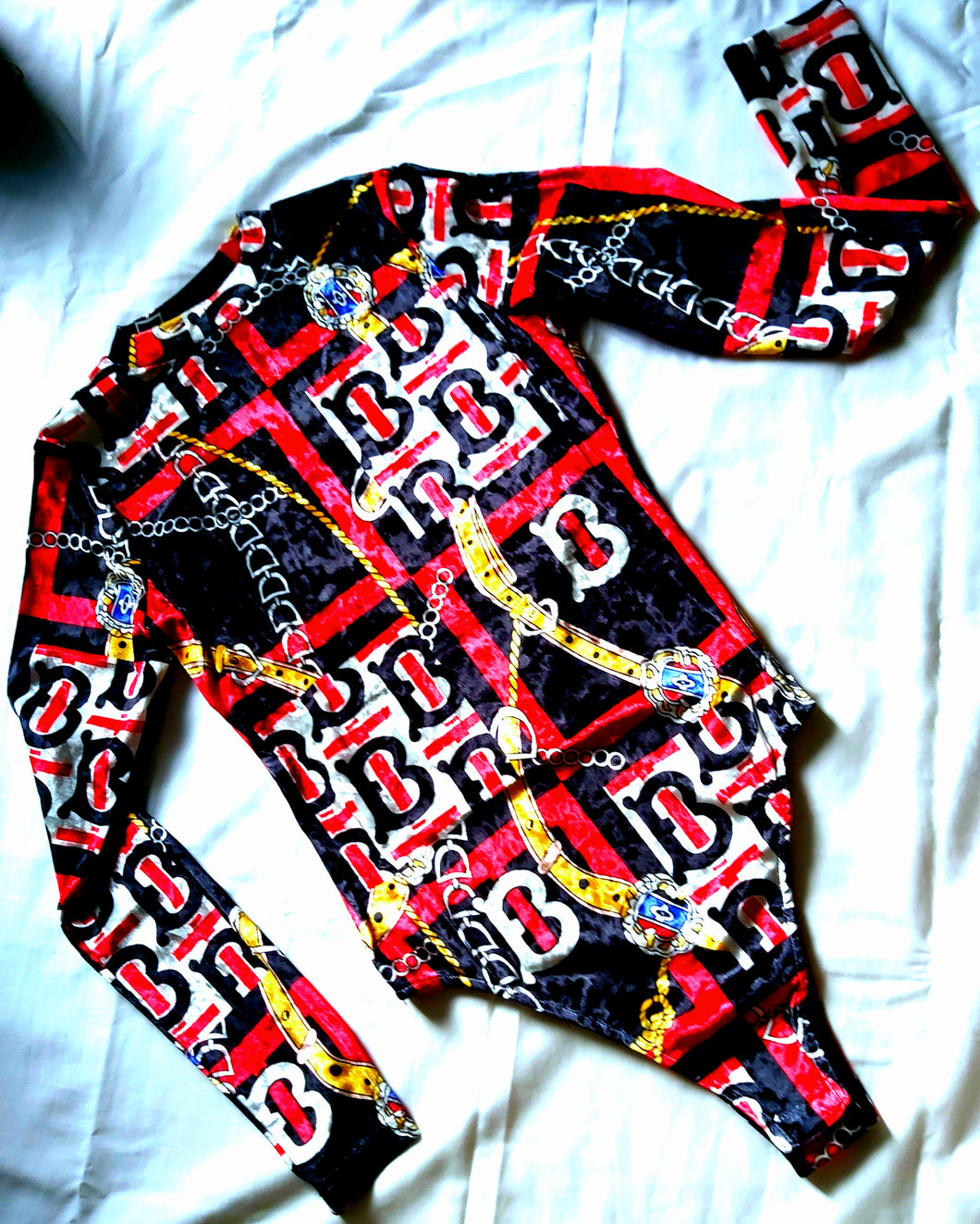 Velvet Red Bodysuit